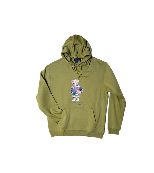 Polo Ralph Lauren Teddy Bear Hoodie - Olive Green