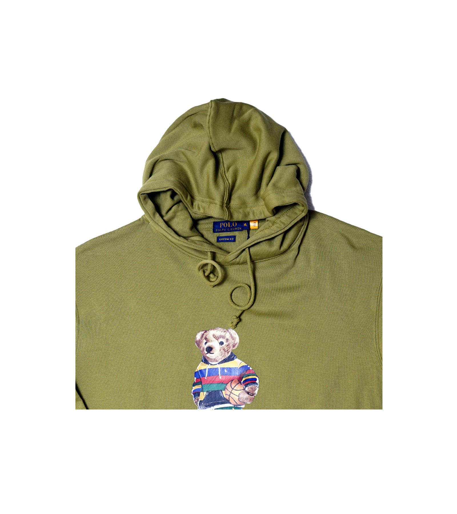 Polo Ralph Lauren Teddy Bear Hoodie - Olive Green