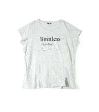 H&M T-Shirt – White with Black Floral Print