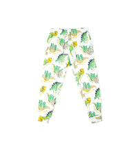 H&M Trouser – White with Dinosaur Print