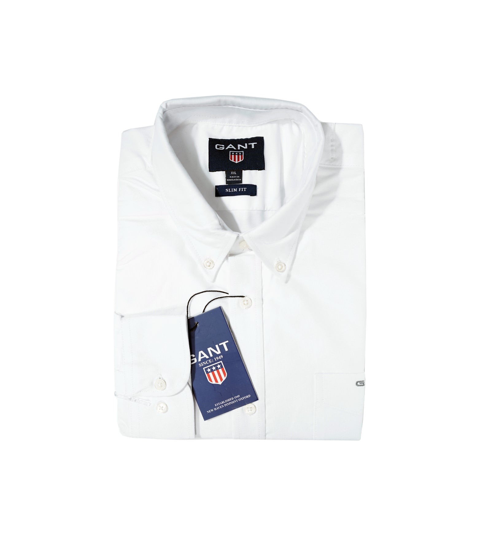 GANT Slim Fit Shirt - White