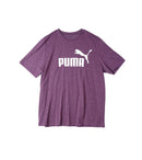 Puma Round Neck T-Shirt - Purple with White Logo