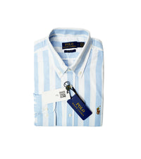 Polo Ralph Lauren Slim Fit Shirt - Blue and White Stripes