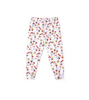 H&M Trouser – White with Christmas Print