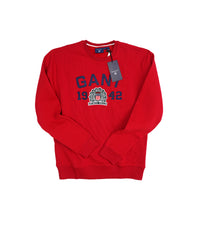 Gant Red Sweatshirt with Sports Wear Logo