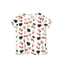 H&M Premium Round Neck | Christmas Print T-Shirt