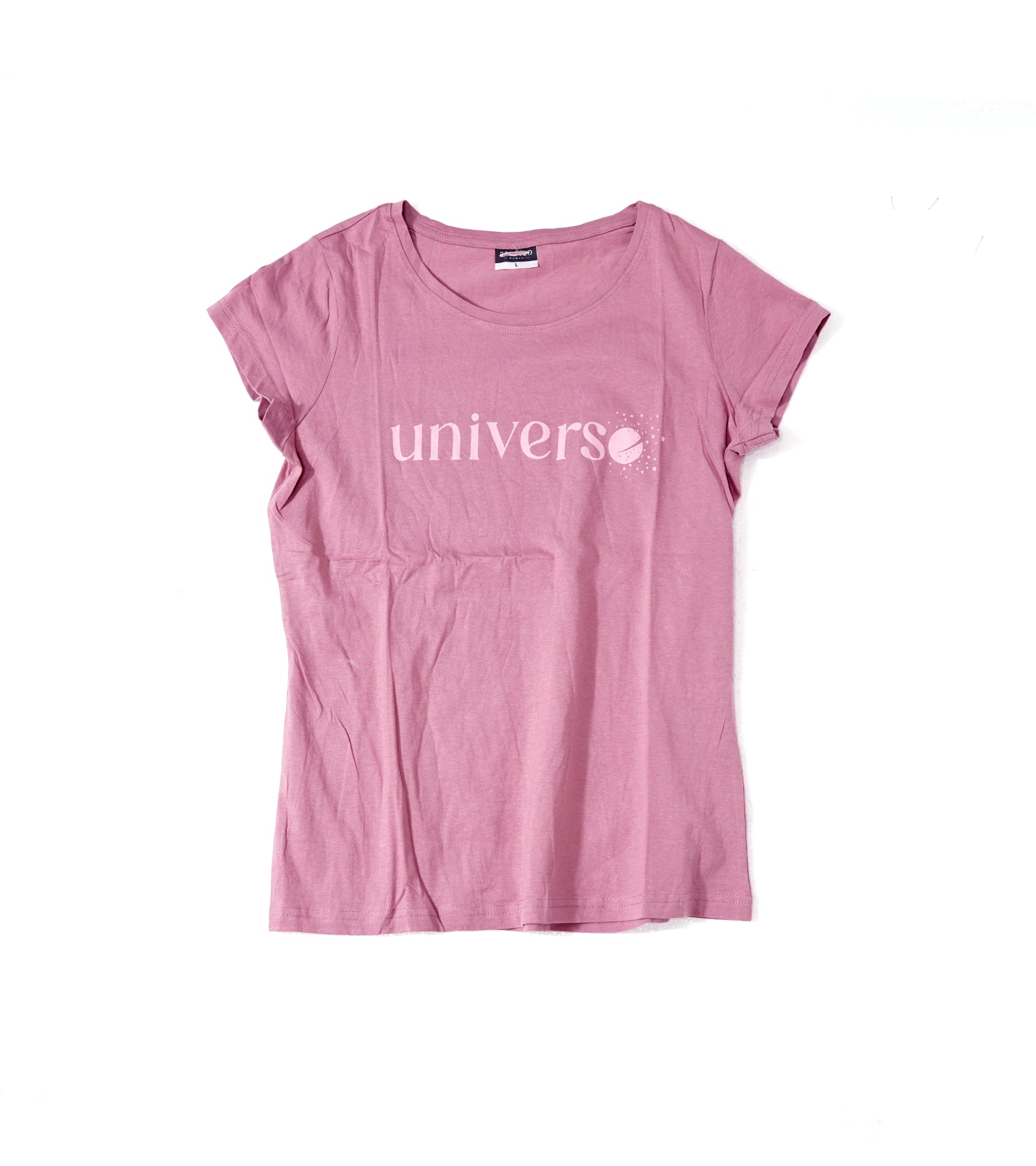 H&M T-Shirt – Pink with Universe Print