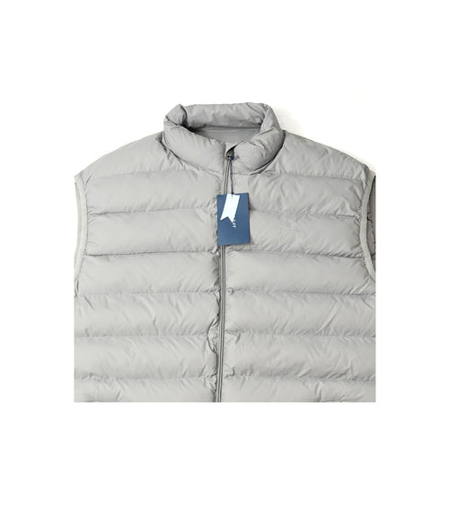 GANT Puffer Vest Gilet - Silver Grey