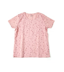 H&M Premium Round Neck | Pink Star Print T-Shirt
