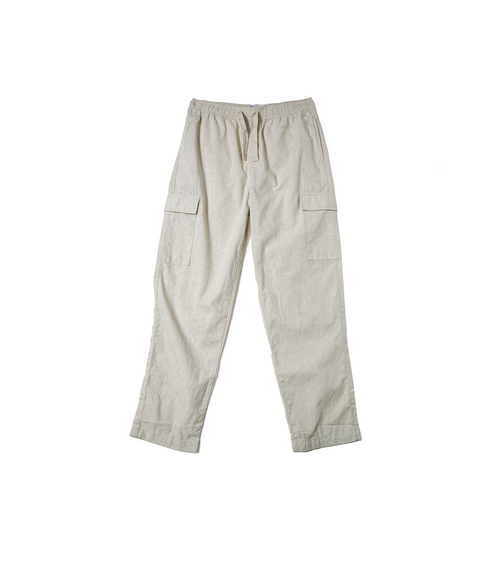 Men’s Beige Cargo Pants - Comfortable & Casual Fit