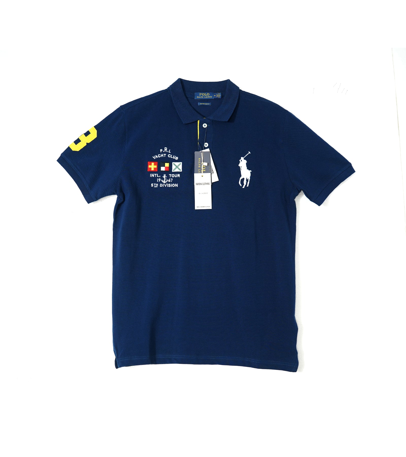 Polo Ralph Lauren Premium Polo | Embroidered Yacht Club Polo Shirt