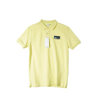 Lacoste Premium Polo | Yellow Polo Shirt with Embroidered Patch