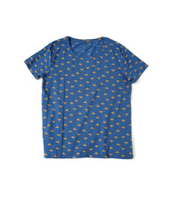 H&M T-Shirt – Blue with Submarine Print