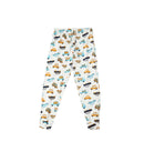 H&M Trouser – White with Car Print