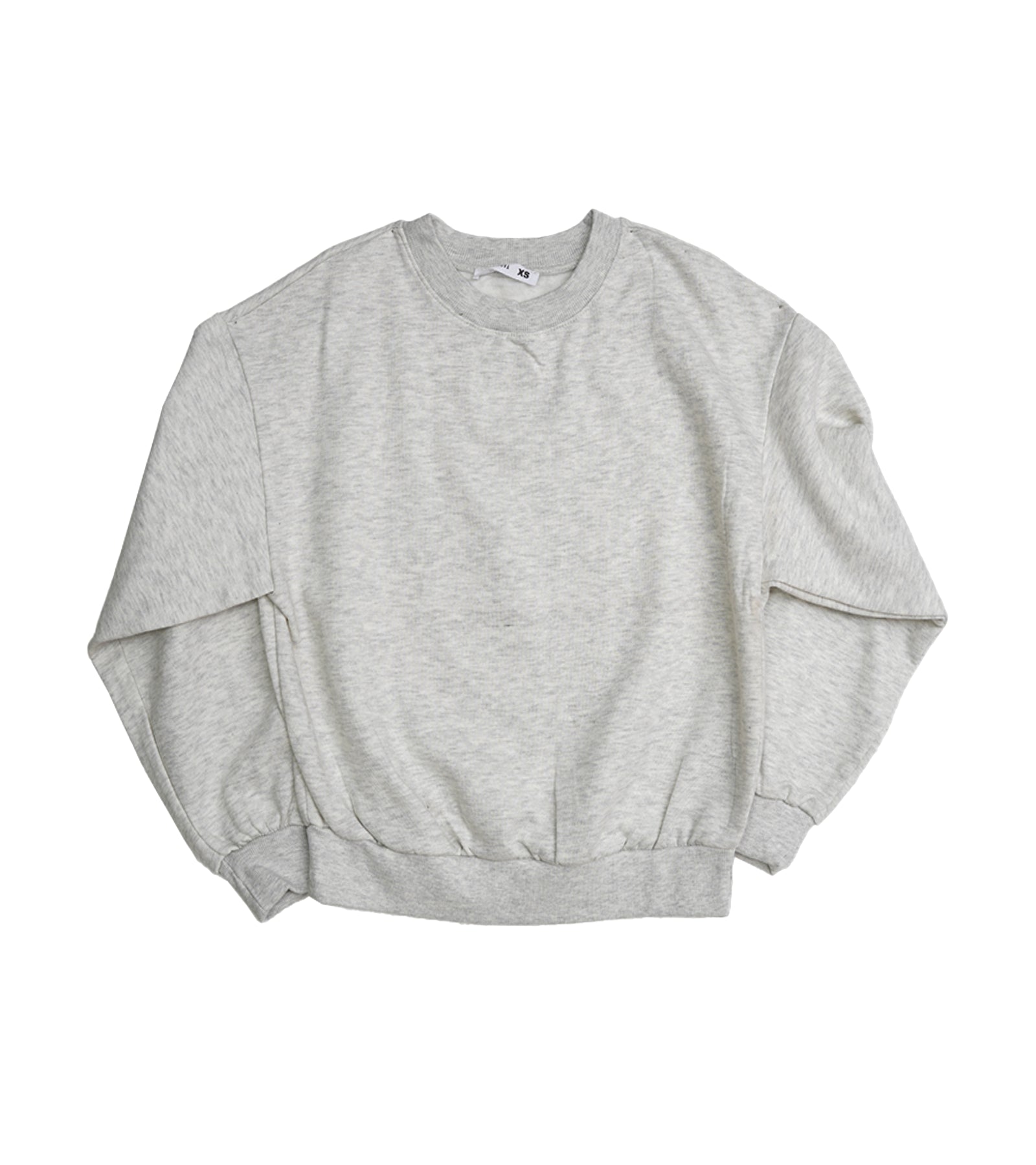 Basic Grey Sweatshirt - Comfortable Everyday Wear