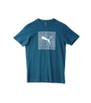 Puma Round Neck T-Shirt - Teal with Bold Logo Graphic