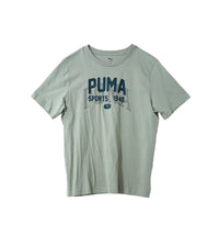 Puma Sports 1948 Round Neck T-Shirt - Light Green