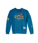 Gant Turquoise Sweatshirt with Vintage Logo and Number 9