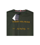 Tommy Hilfiger Sweatshirt - Green with Logo and New York Print