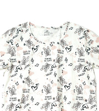 H&M Premium Round Neck | Dance Inspired Print T-Shirt