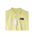 Lacoste Premium Polo | Yellow Polo Shirt with Embroidered Patch