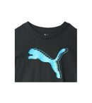 Puma Men's Black Graphic Logo T-Shirt