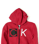 Kenneth Cole Kids Red Full-Zip Hoodie