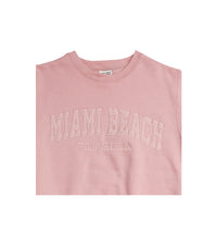 Pink Miami Beach Florida Sweatshirt