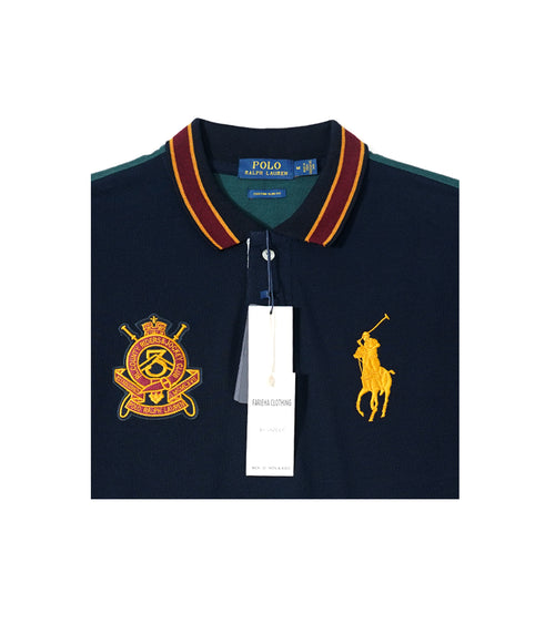 Ralph Lauren Premium Polo | Color Block Polo Shirt