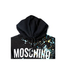 Moschino Couture Hoodie - Black with Splash Design