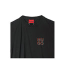 Hugo Round Neck T-Shirt - Black with "HUGO" Logo