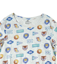 H&M Premium Round Neck T-Shirt with Playful Camping Print – Soft Cotton for Casual Days