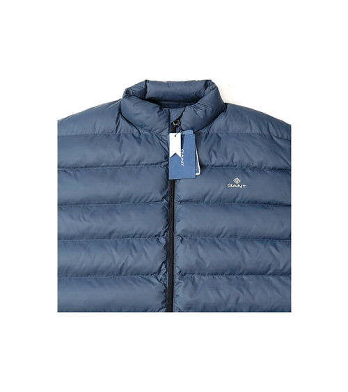 GANT Puffer Vest Gilet - Navy Blue