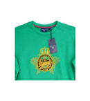 GANT Men's Green Embroidered Crest Sweatshirt