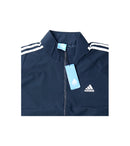 Adidas Premium Zipper Jacket | Navy Blue Athletic Zip Jacket