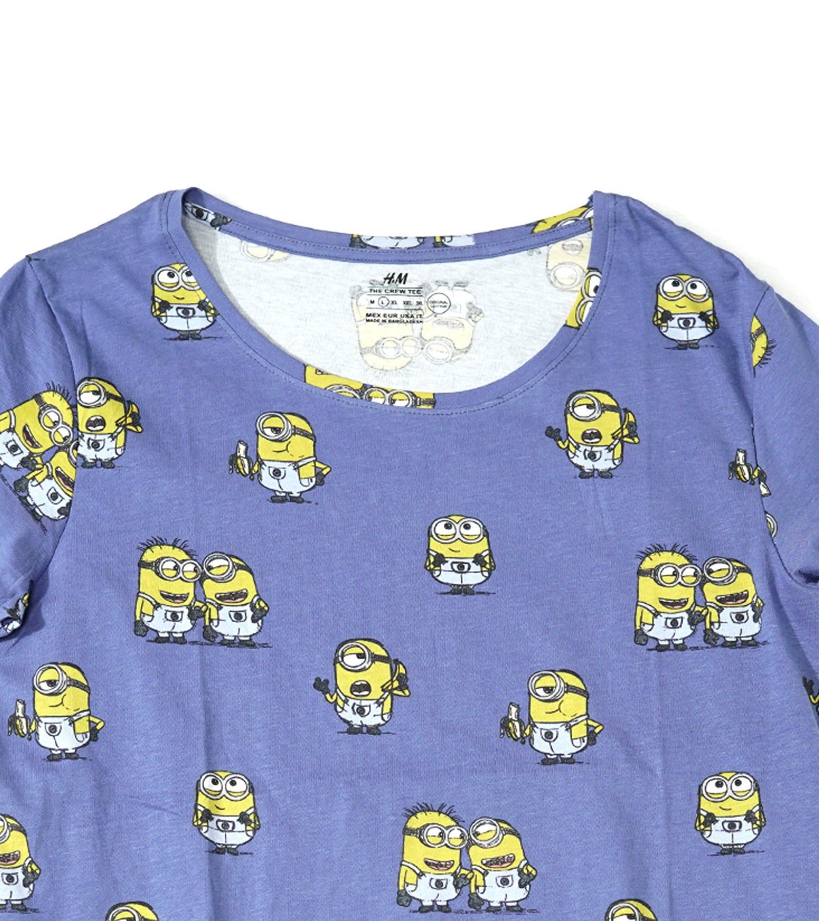 H&M Kids' Minions All-Over Print T-Shirt - Purple