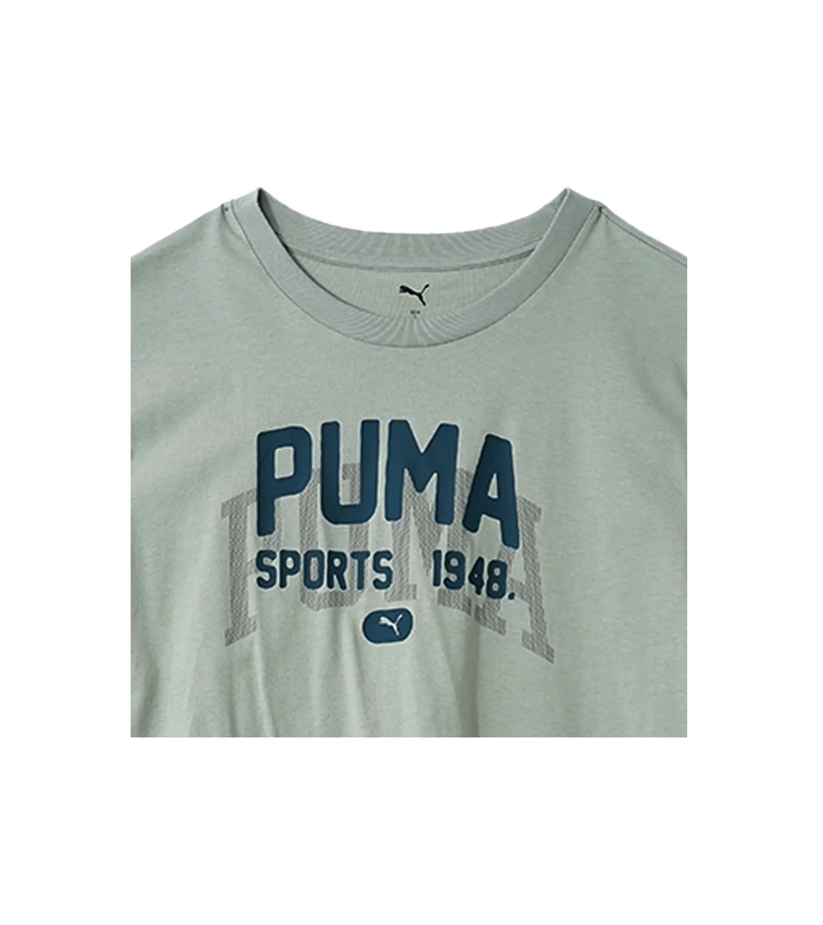 Puma Sports 1948 Round Neck T-Shirt - Light Green