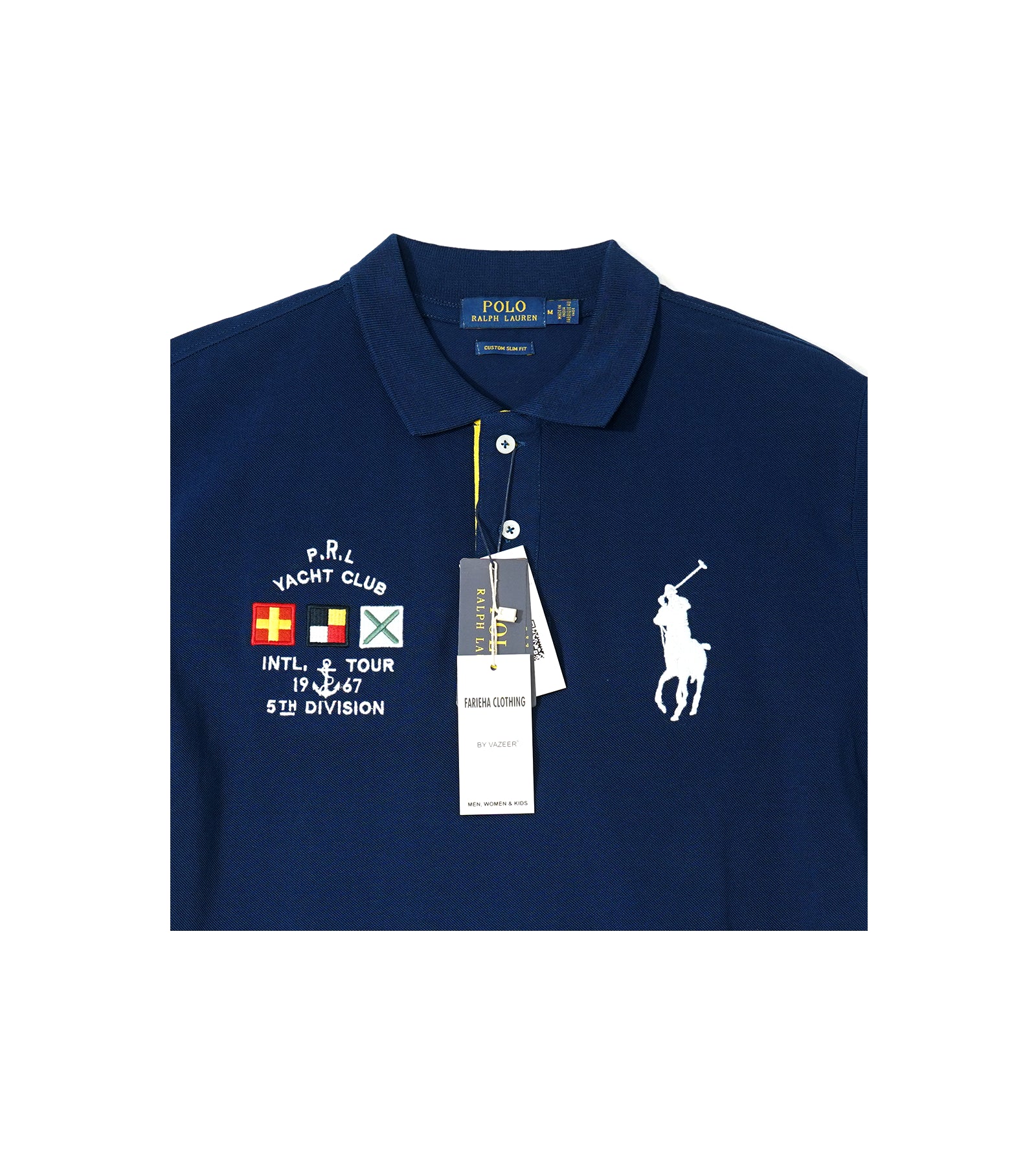 Polo Ralph Lauren Premium Polo | Embroidered Yacht Club Polo Shirt