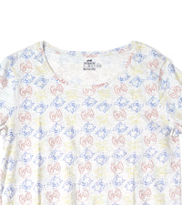 H&M Kids' Multi-Color Animal Print T-Shirt - Soft Cotton Short Sleeve Top