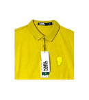 Karl Lagerfeld Premium Polo | Yellow Logo Polo Shirt