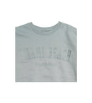 Pacific Sweatshirt | Light Green Miami Beach Sweatshirt