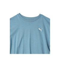 BOSS Men's Blue Graphic Logo T-Shirt