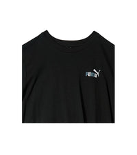 Puma Round Neck T-Shirt - Black with Small Logo