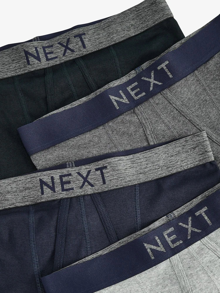 Next Boxers 4 pack 100% Cotton Cotton Stretch