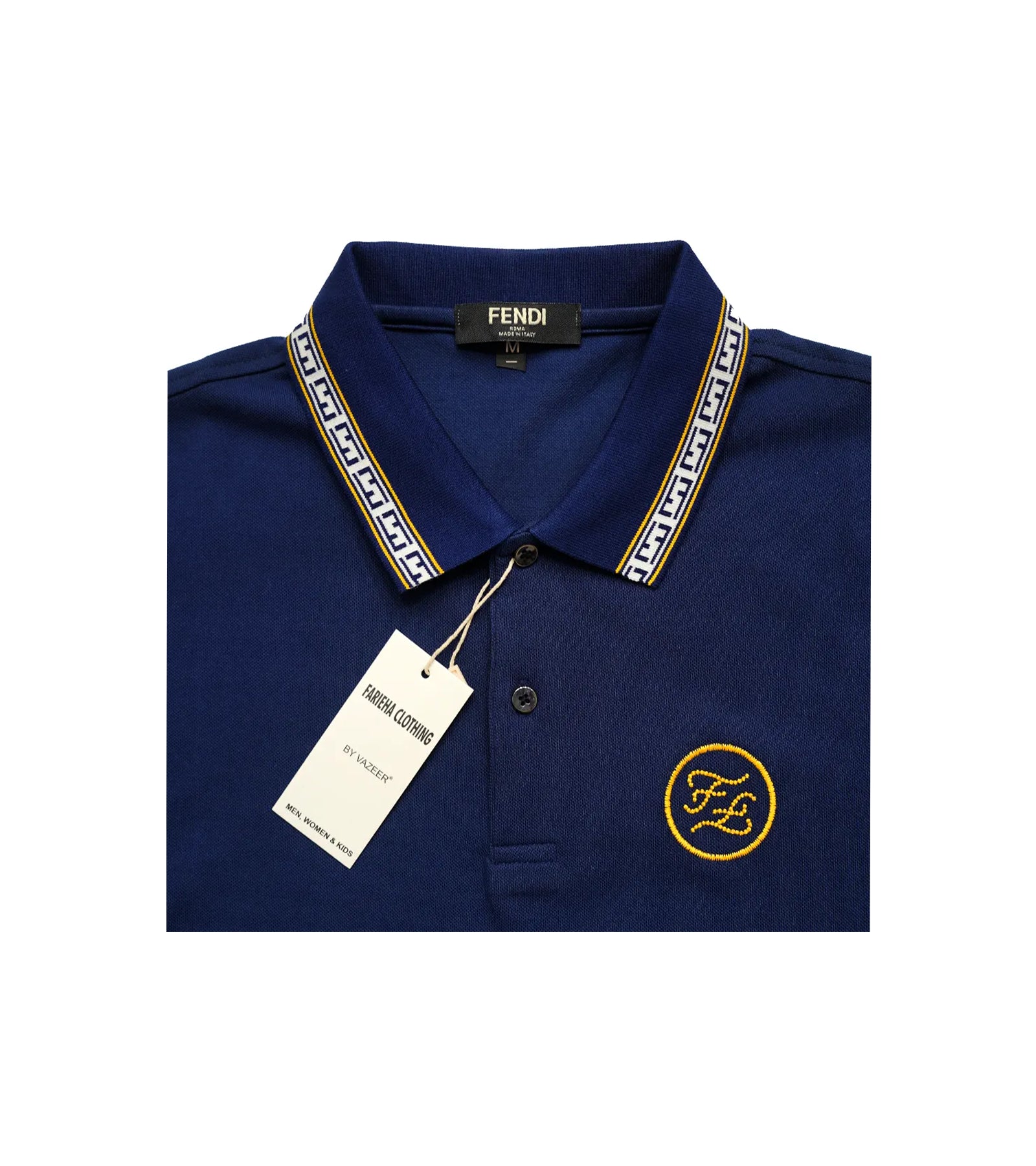 Fendi Premium Polo – Elegant Comfort & Luxury Style