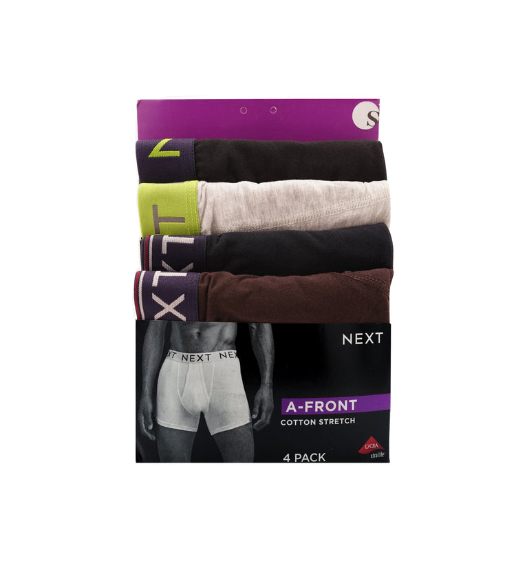 Next Boxers 4 pack 100% Cotton Cotton Stretch