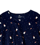 H&M T-Shirt – Navy with Rocket Print